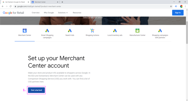 Google merchant формат файла